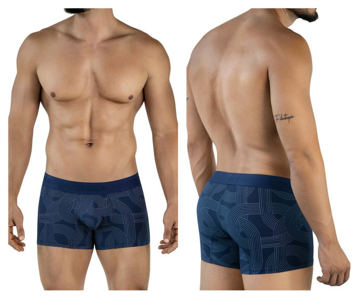 Clever Moda Navy Men's Trunk Underwear in Dark Blue – men's trunks