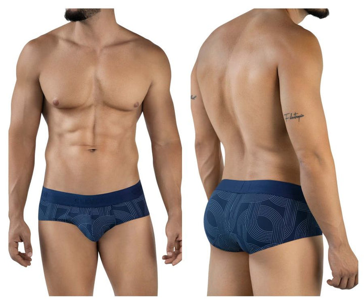 Clever Moda Navy Men's Bikini Brief in Dark Blue – men's briefs