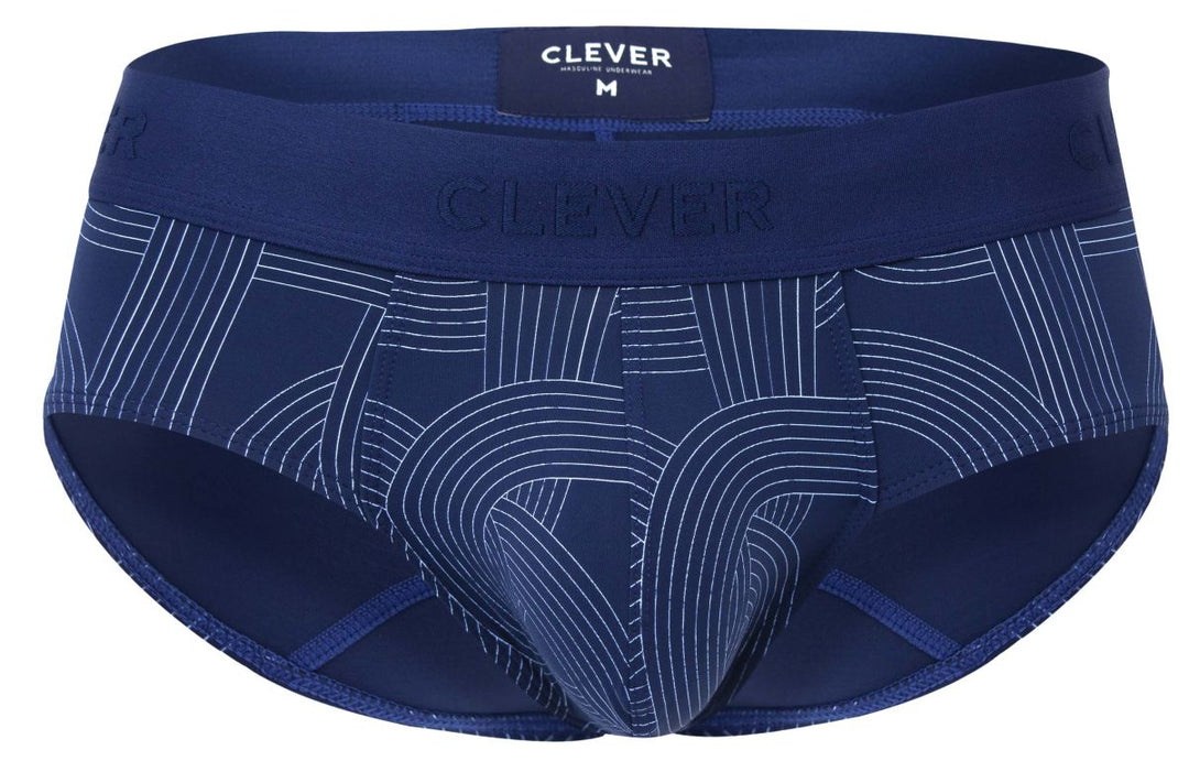 Clever Moda Navy Men's Bikini Brief in Dark Blue – men's briefs