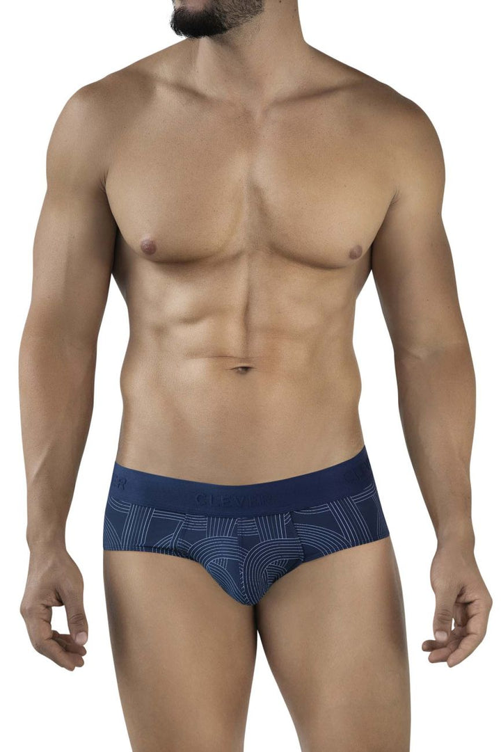 Clever Moda Navy Men's Bikini Brief in Dark Blue – men's briefs