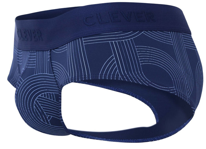 Clever Moda Navy Men's Bikini Brief in Dark Blue – men's briefs
