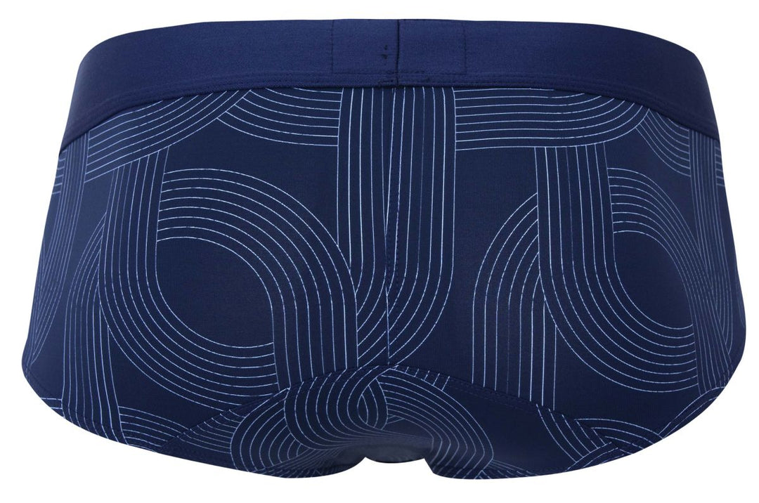 Clever Moda Navy Men's Bikini Brief in Dark Blue – men's briefs