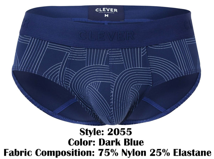 Clever Moda Navy Men's Bikini Brief in Dark Blue – men's briefs