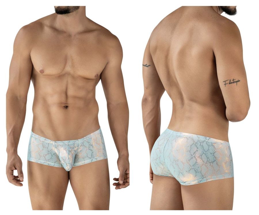 Clever Moda Diamond Men's Trunk Underwear in Blue – men's trunks