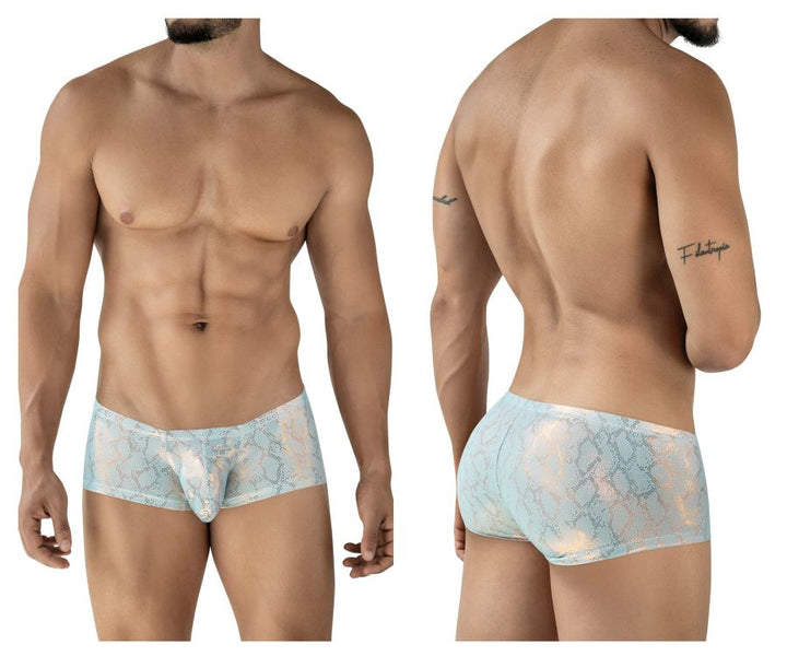 Clever Moda Diamond Men's Trunk Underwear in Blue – men's trunks