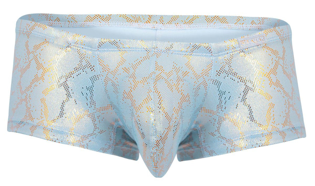 Clever Moda Diamond Men's Trunk Underwear in Blue – men's trunks