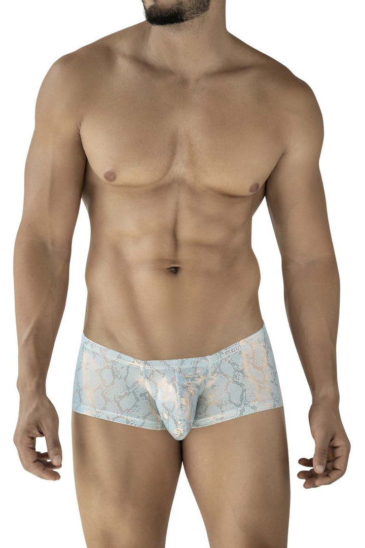 Clever Moda Diamond Men's Trunk Underwear in Blue – men's trunks