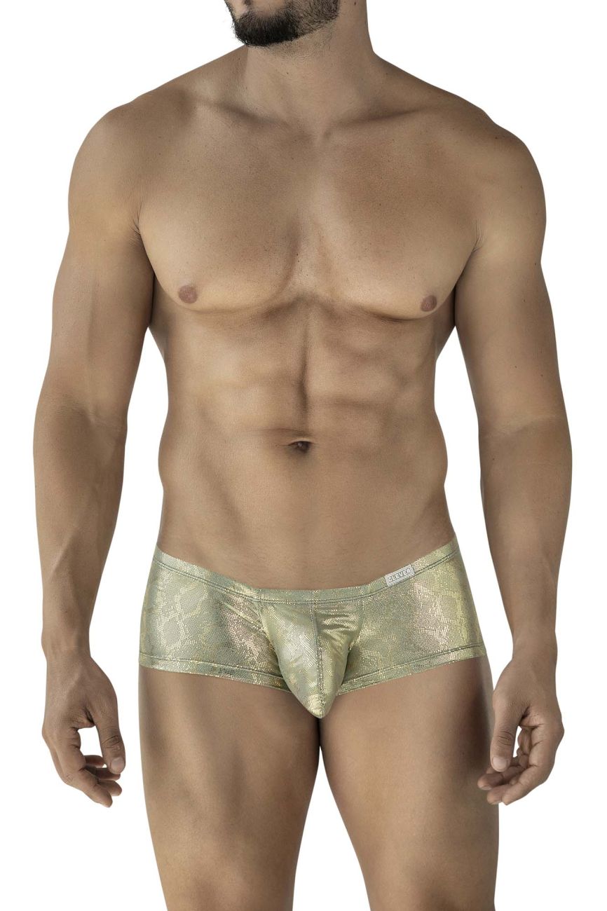 Clever Moda Diamond Men's Trunk Underwear in Gold – men's trunks