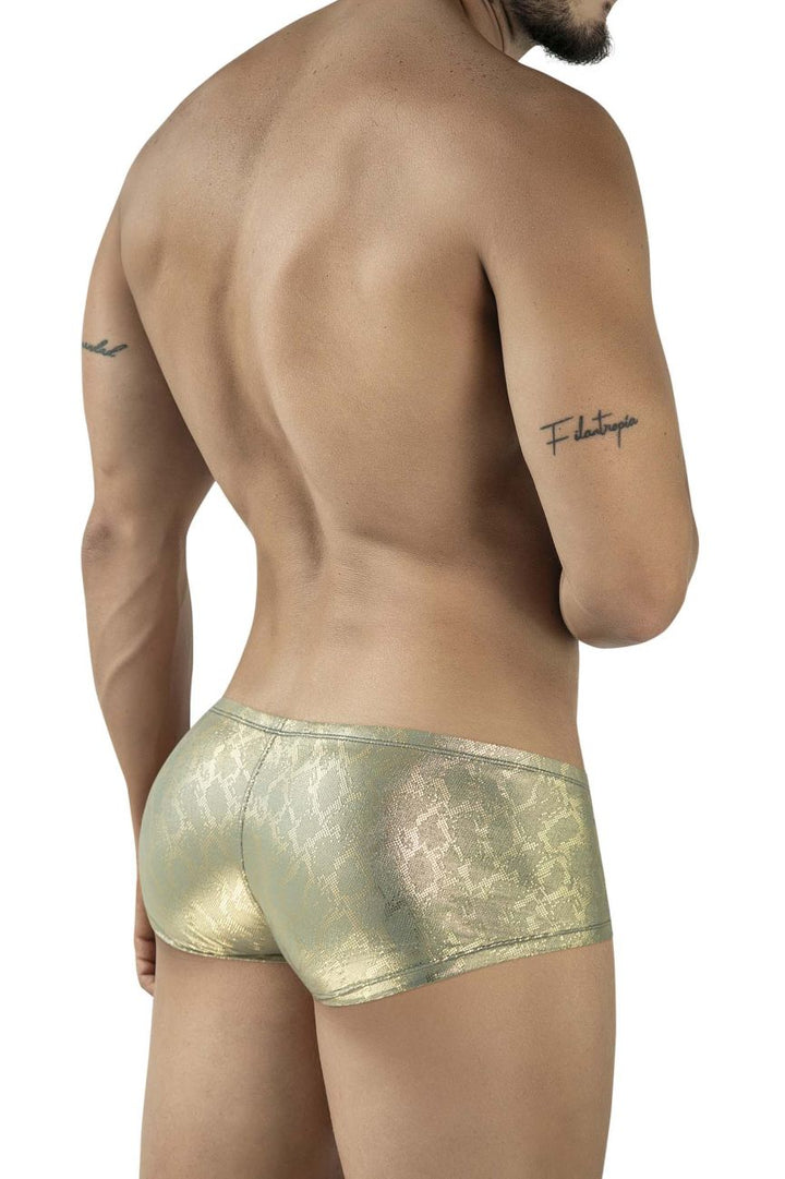 Clever Moda Diamond Men's Trunk Underwear in Gold – men's trunks