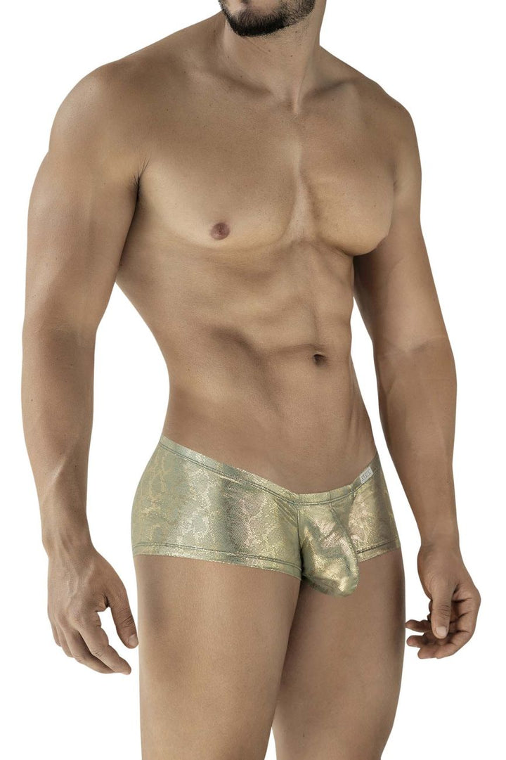 Clever Moda Diamond Men's Trunk Underwear in Gold – men's trunks
