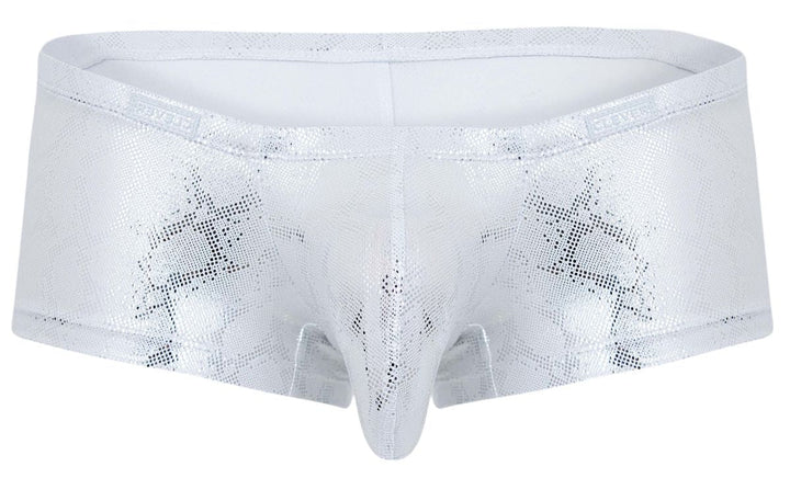 Clever Moda Diamond Men's Trunk Underwear in Silver – men's trunks