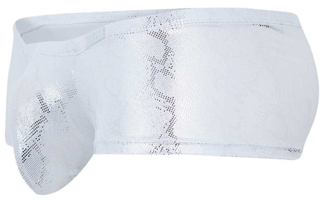 Clever Moda Diamond Men's Trunk Underwear in Silver – men's trunks
