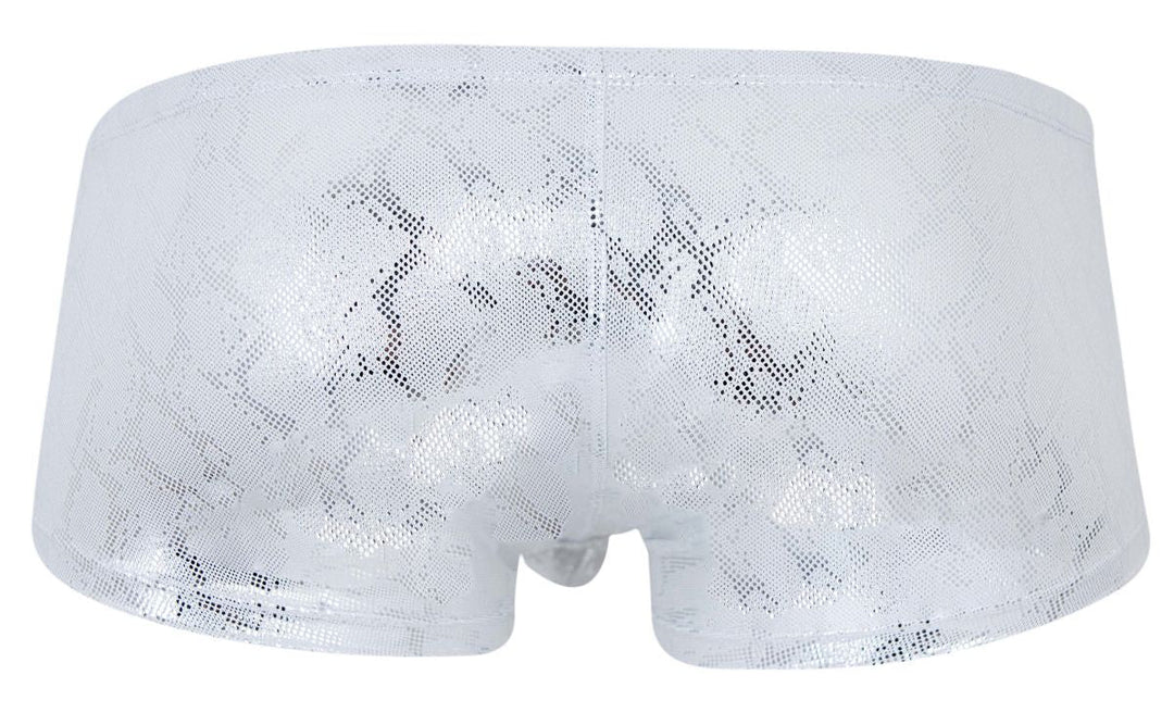 Clever Moda Diamond Men's Trunk Underwear in Silver – men's trunks