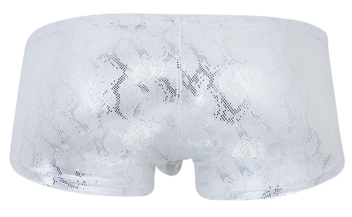 Clever Moda Diamond Men's Trunk Underwear in Silver – men's trunks