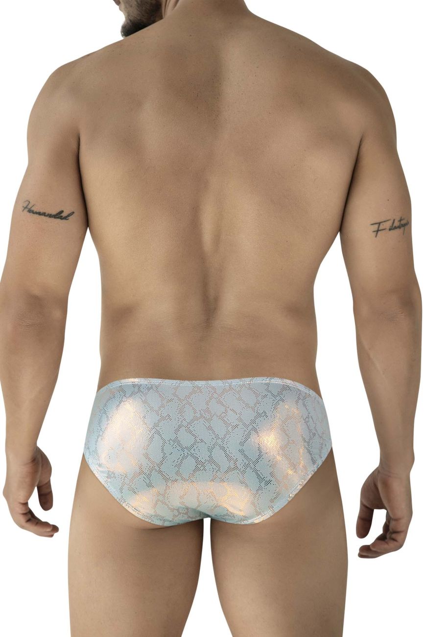Clever Moda Diamond Men's Bikini Brief in Blue – men's briefs