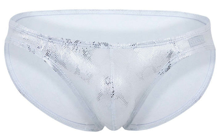 Clever Moda Diamond Men's Bikini Brief in Silver – men's briefs