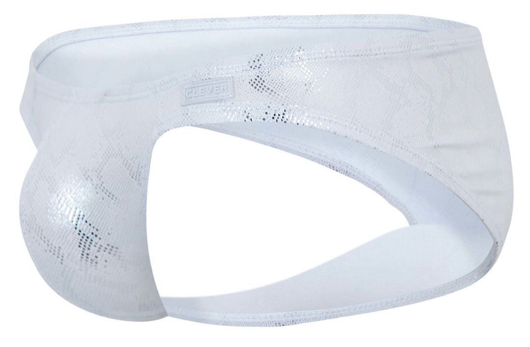 Clever Moda Diamond Men's Bikini Brief in Silver – men's briefs