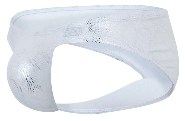 Clever Moda Diamond Men's Bikini Brief in Silver – men's briefs