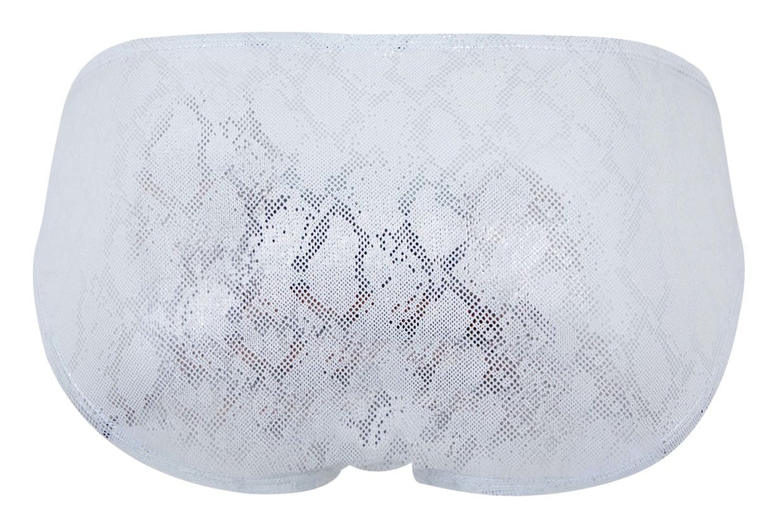 Clever Moda Diamond Men's Bikini Brief in Silver – men's briefs