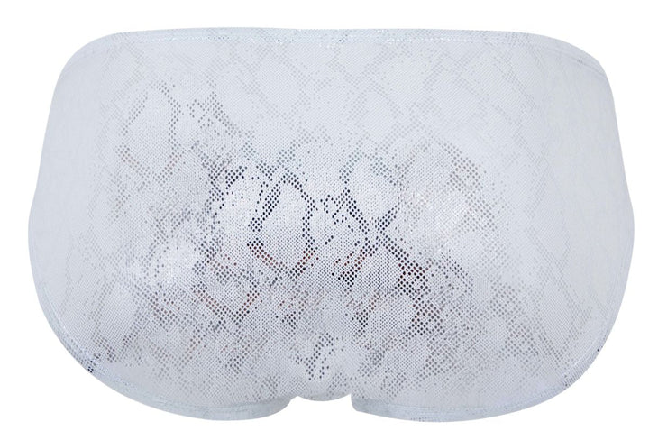 Clever Moda Diamond Men's Bikini Brief in Silver – men's briefs