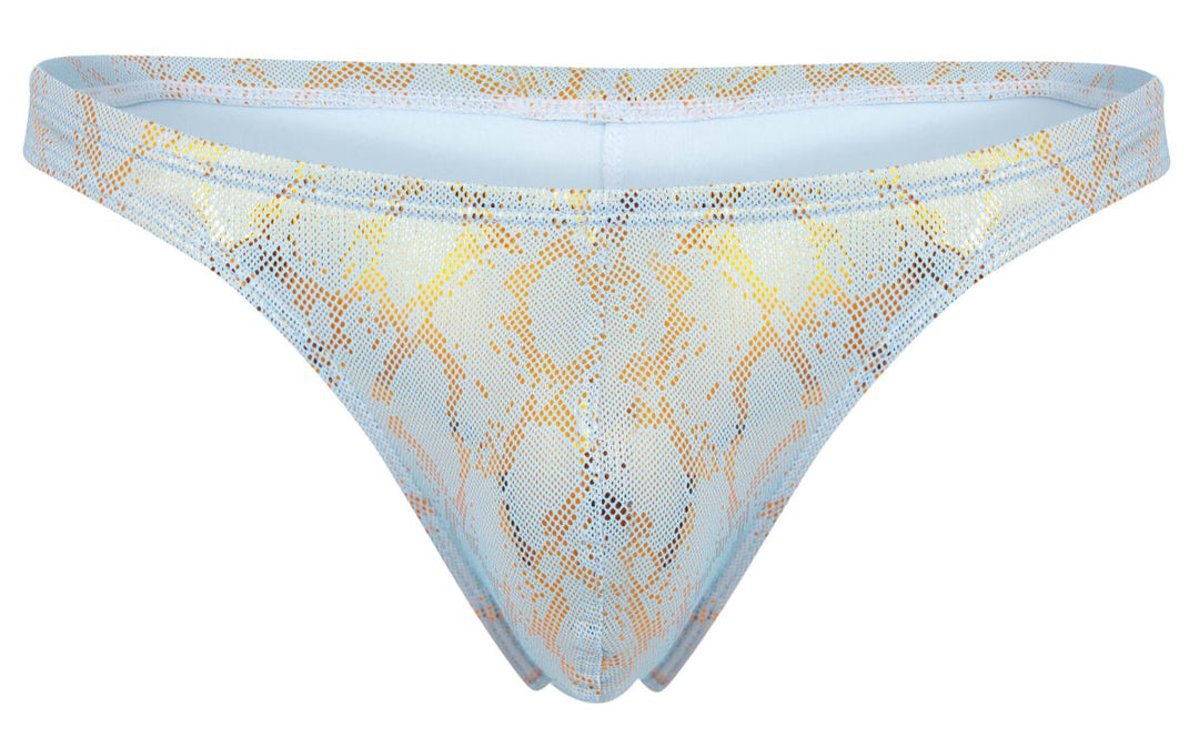 Clever Moda Diamond Men's Thong in Blue – men's thongs