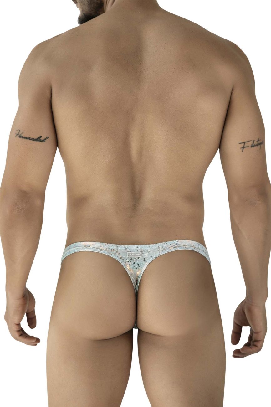 Clever Moda Diamond Men's Thong in Blue – men's thongs