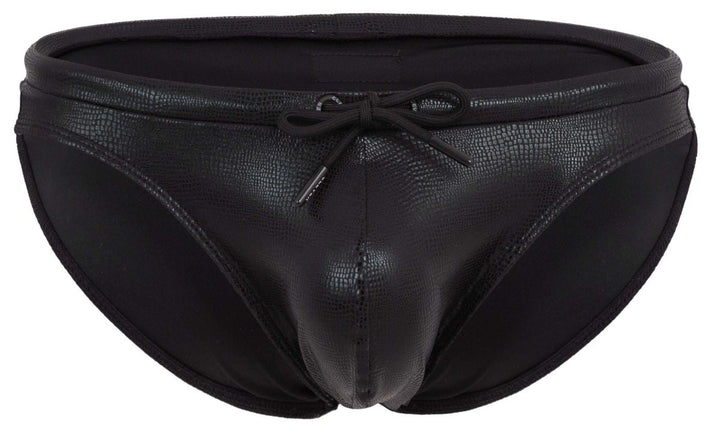 Clever Moda Gorgona Men's Swim Brief in Black – men's swimwear