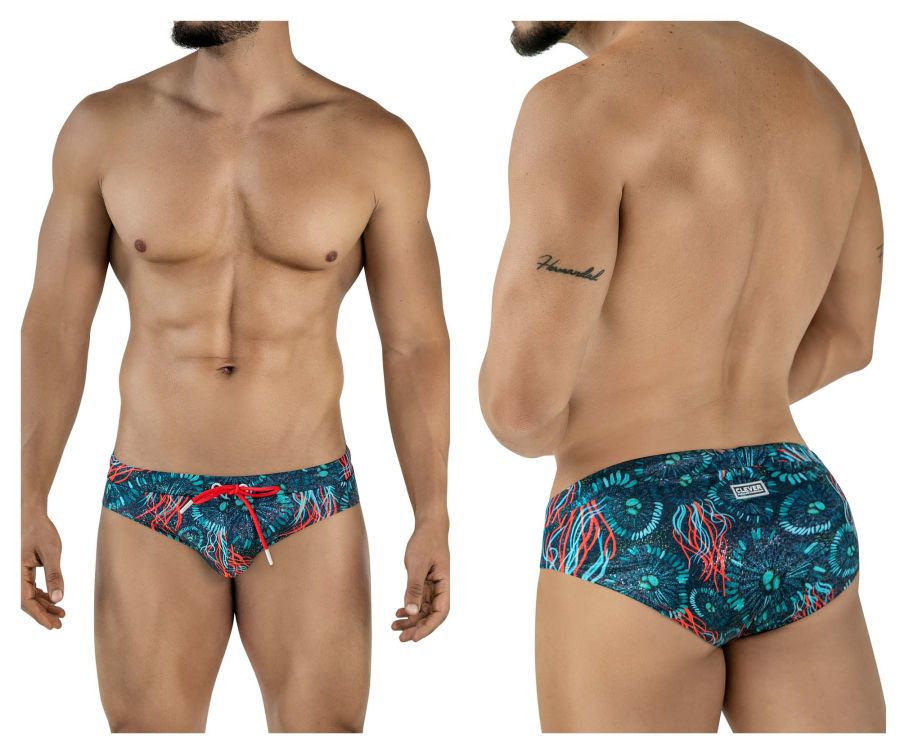 Clever Moda Malpelo Men's Swim Brief in Dark Blue – men's swimwear