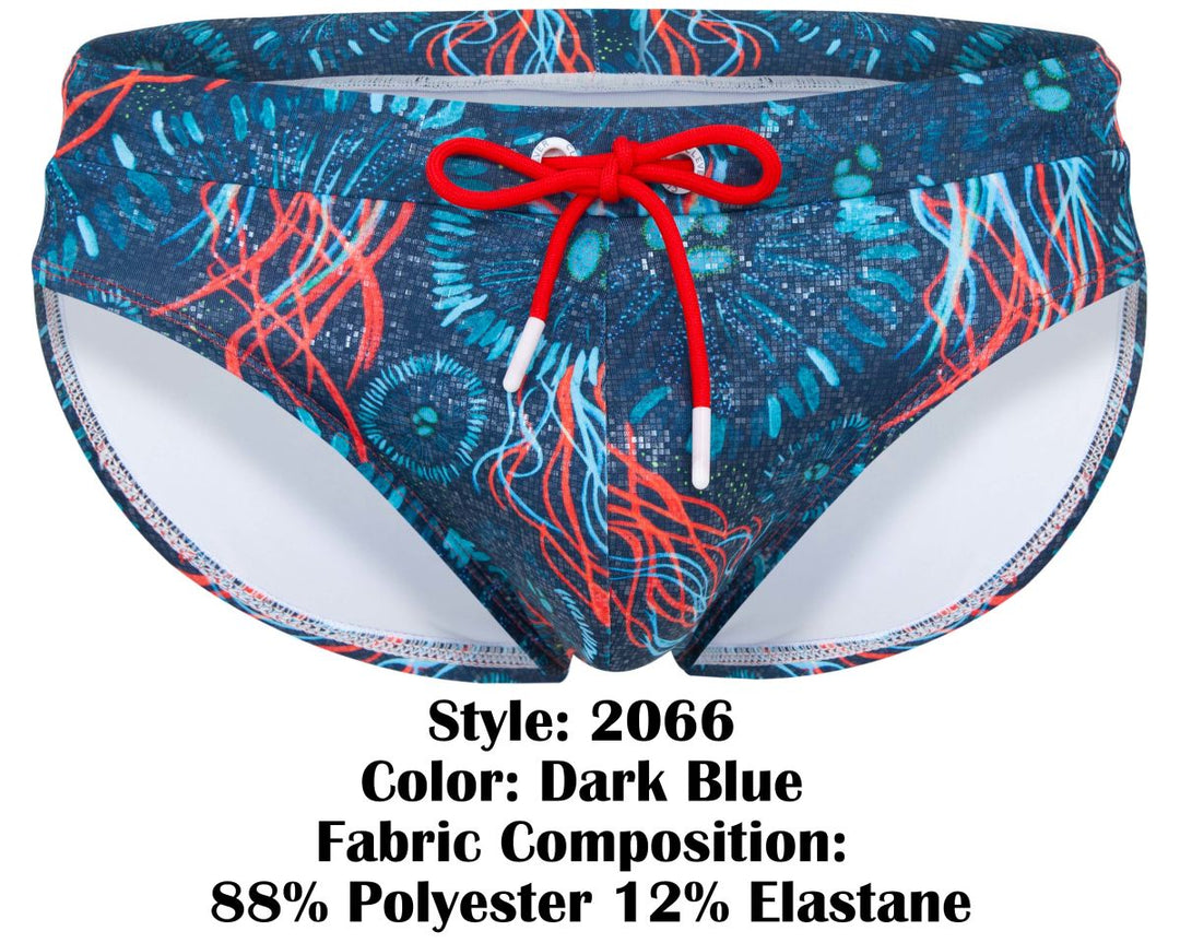 Clever Moda Malpelo Men's Swim Brief in Dark Blue – men's swimwear