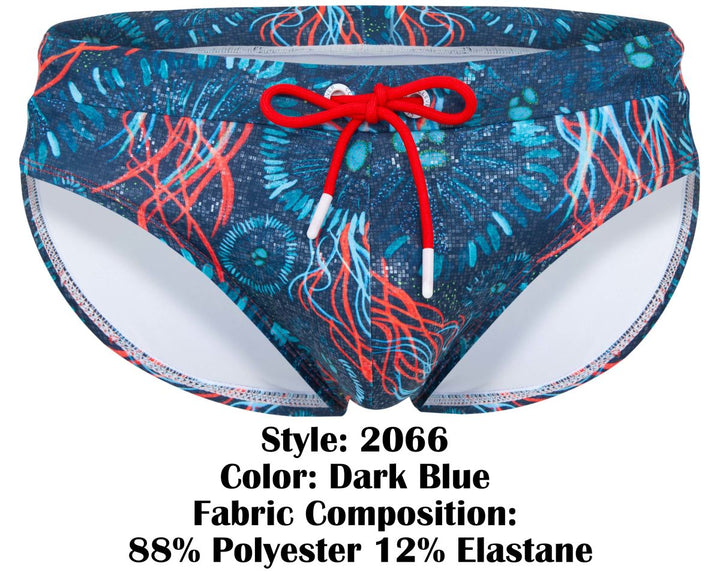 Clever Moda Malpelo Men's Swim Brief in Dark Blue – men's swimwear