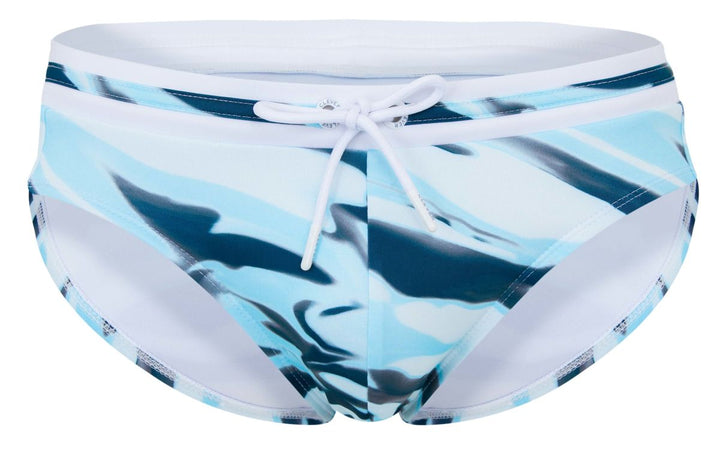 Clever Moda Baru Men's Swim Brief in Blue – men's swimwear