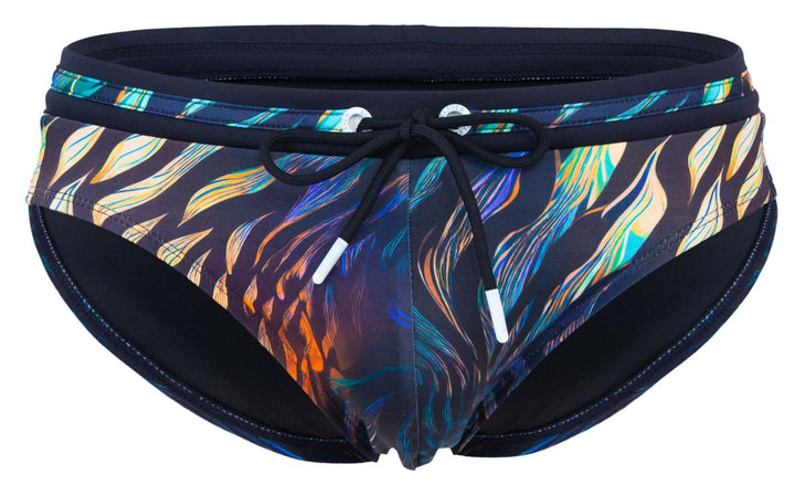 Clever Moda Tumaco Men's Swim Brief in Black – men's swimwear