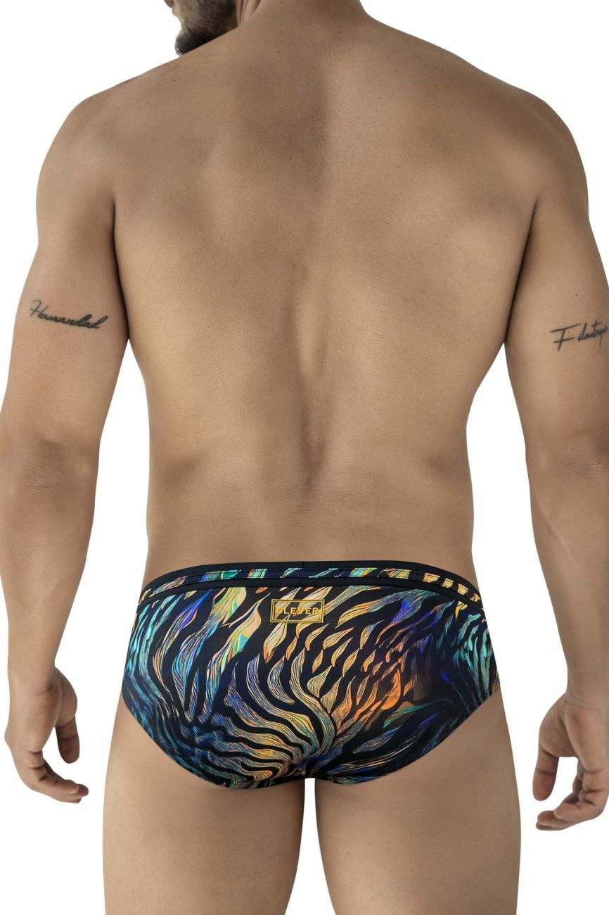 Clever Moda Tumaco Men's Swim Brief in Black – men's swimwear