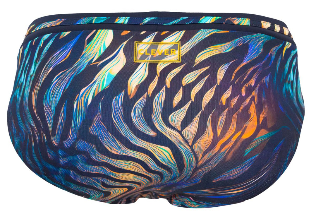 Clever Moda Tumaco Men's Swim Brief in Black – men's swimwear
