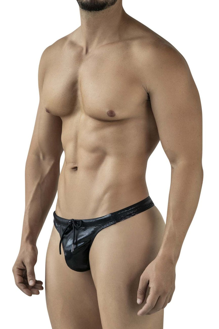Clever Moda Gorgona Men's Swim Brief in Black – men's swimwear