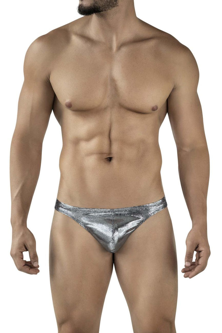 Clever Moda Sparkles Men's Thong in Black – men's thongs