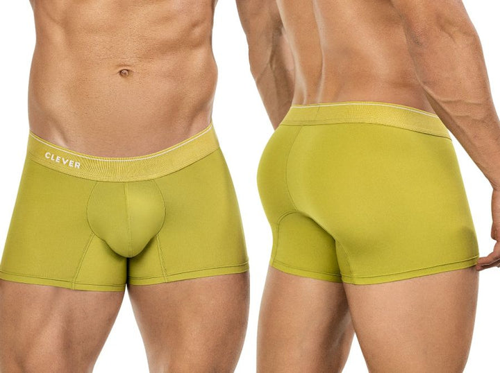 Clever Moda Atenea Men's Boxer Brief in Green – men's boxer briefs