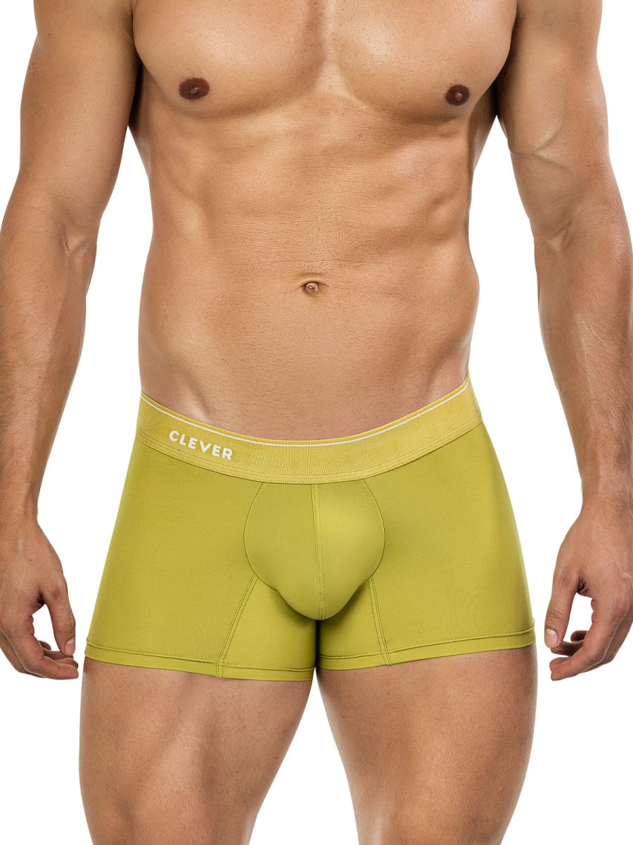Clever Moda Atenea Men's Boxer Brief in Green – men's boxer briefs