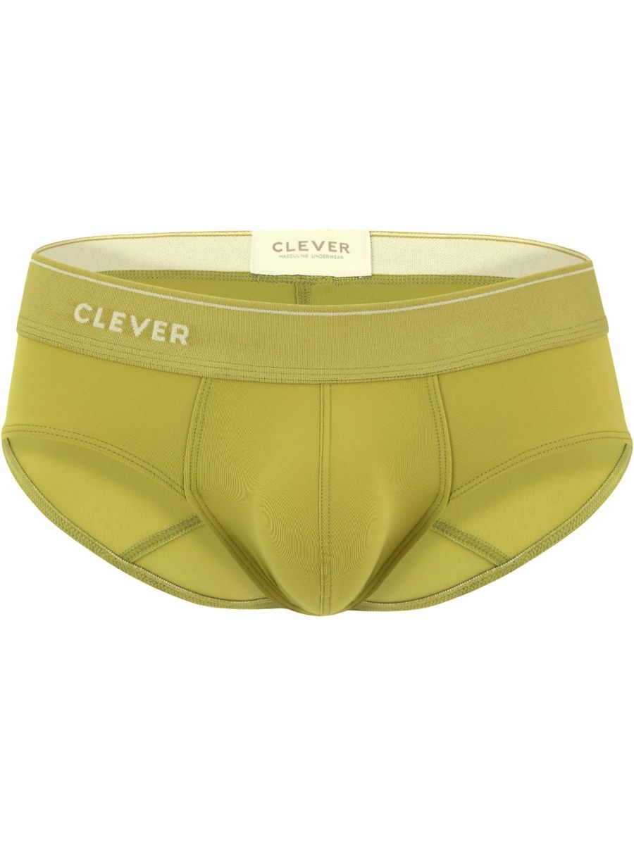 Clever Moda Atenea Men's Bikini Brief in Green – men's briefs