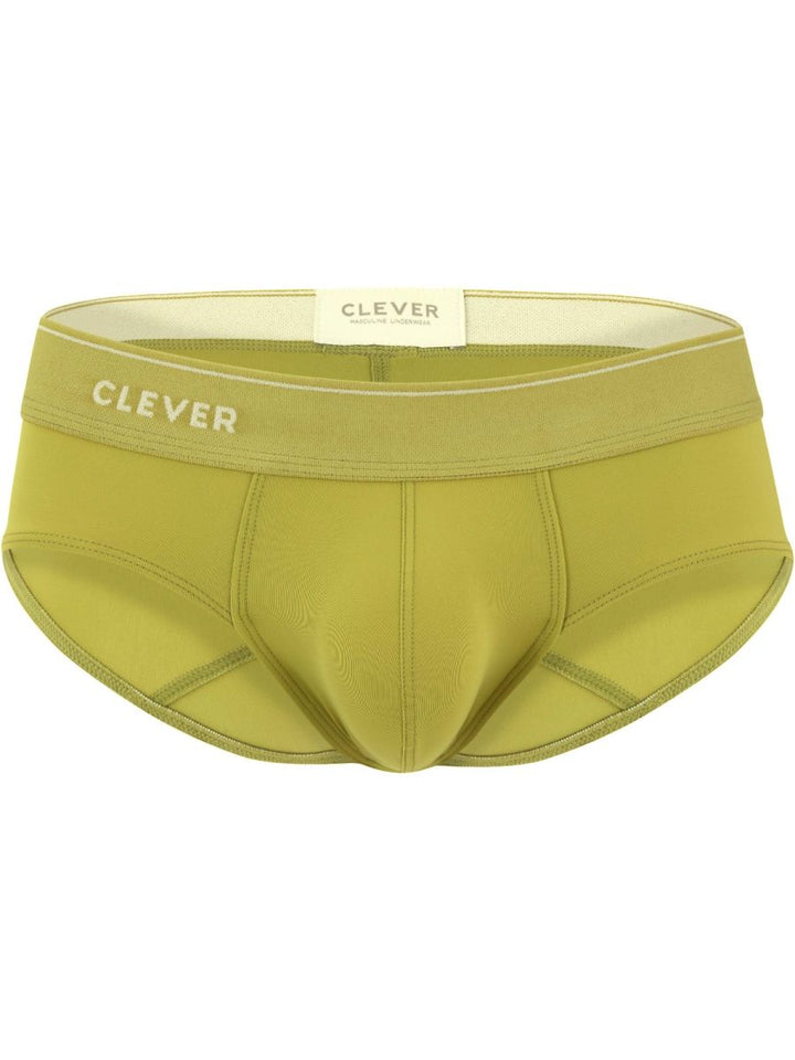 Clever Moda Atenea Men's Bikini Brief in Green – men's briefs