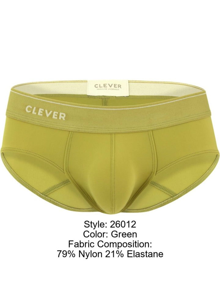 Clever Moda Atenea Men's Bikini Brief in Green – men's briefs