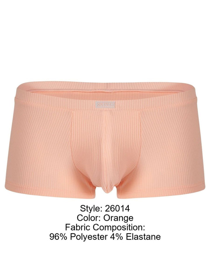 Clever Moda Apolo Men's Trunk Underwear in Orange – men's trunks