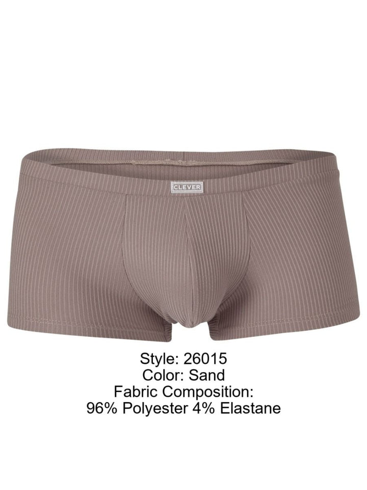 Clever Moda Apolo Men's Trunk Underwear in Sand – men's trunks