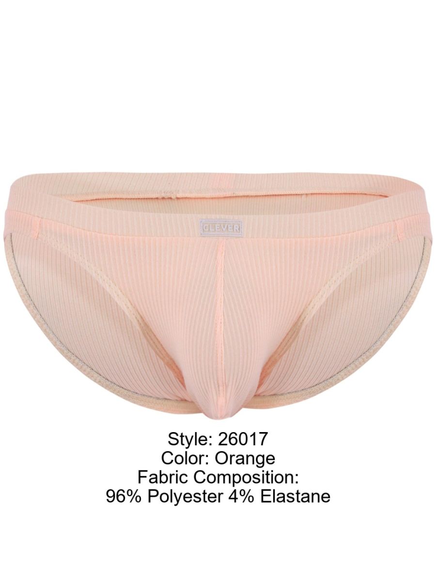 Clever Moda Apolo Men's Bikini Brief in Orange – men's briefs