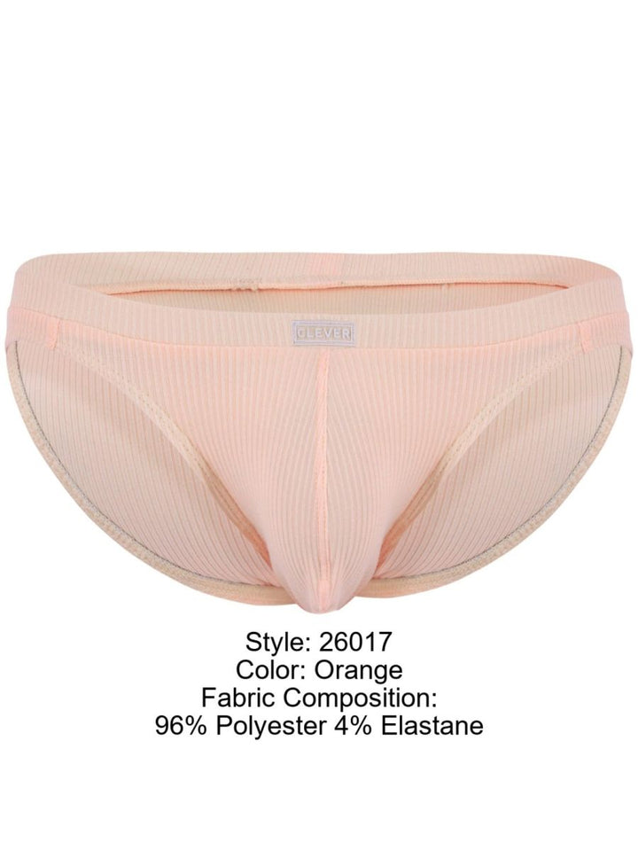Clever Moda Apolo Men's Bikini Brief in Orange – men's briefs