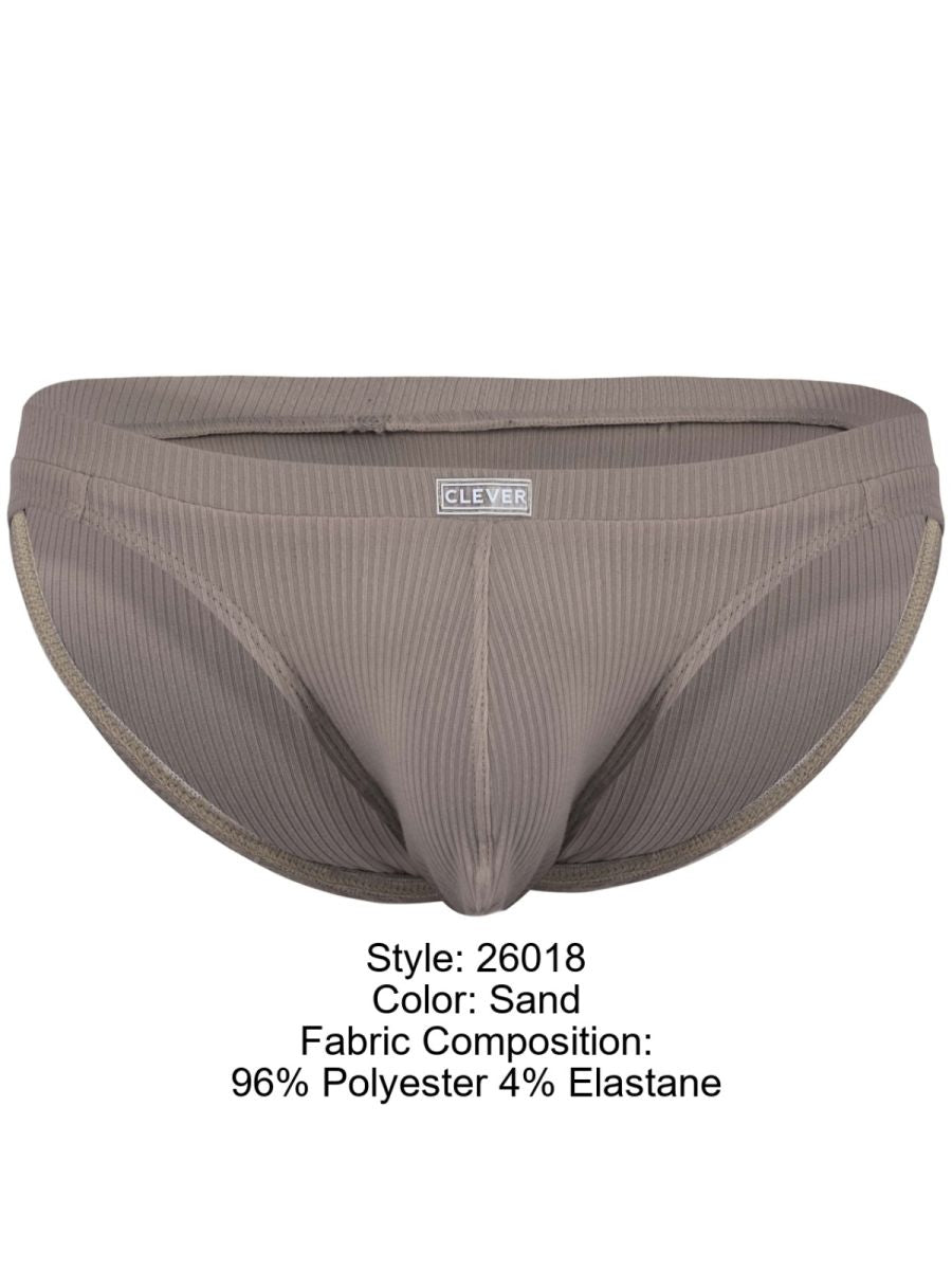 Clever Moda Apolo Men's Bikini Brief in Sand – men's briefs