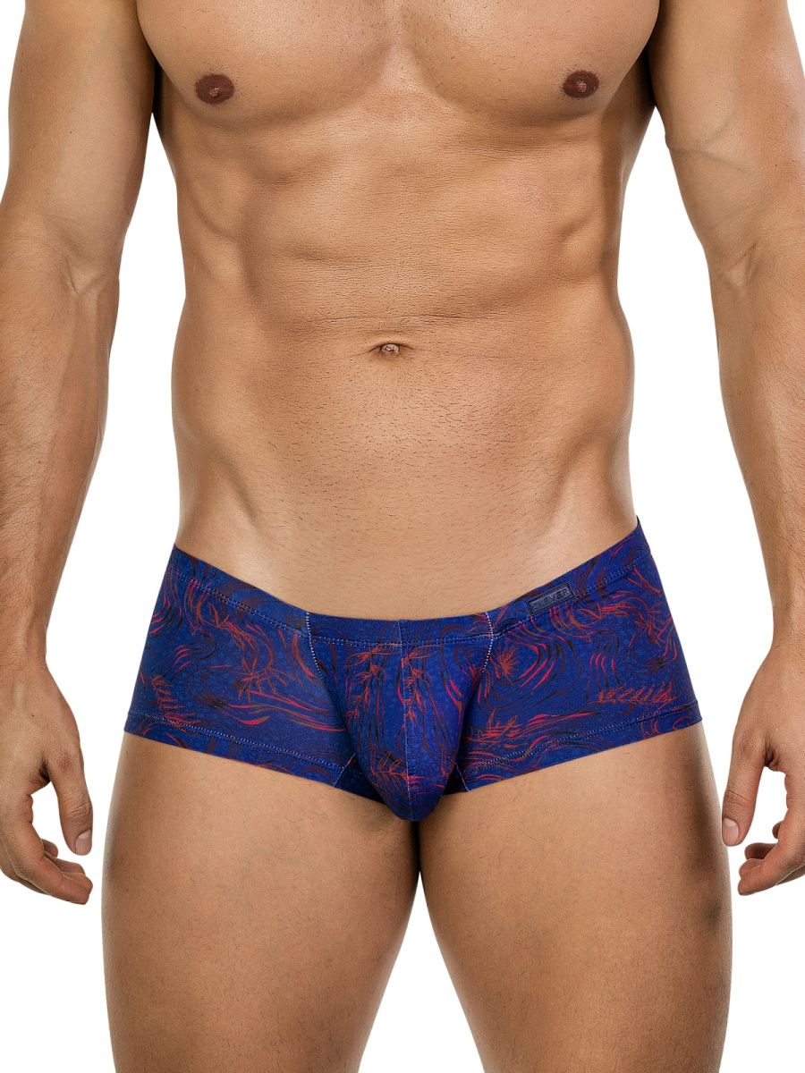 Clever Moda Helion Men's Trunk Underwear in Blue – men's trunks