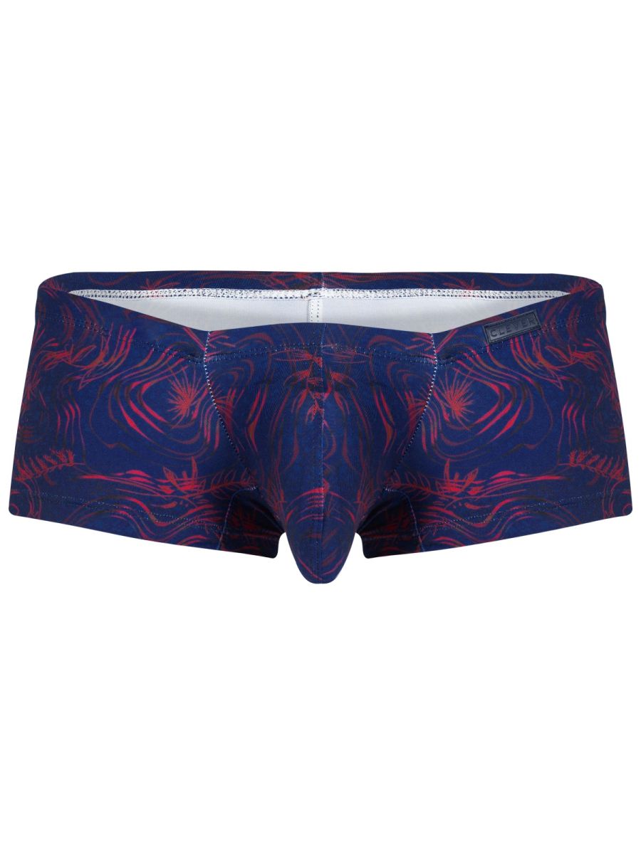 Clever Moda Helion Men's Trunk Underwear in Blue – men's trunks