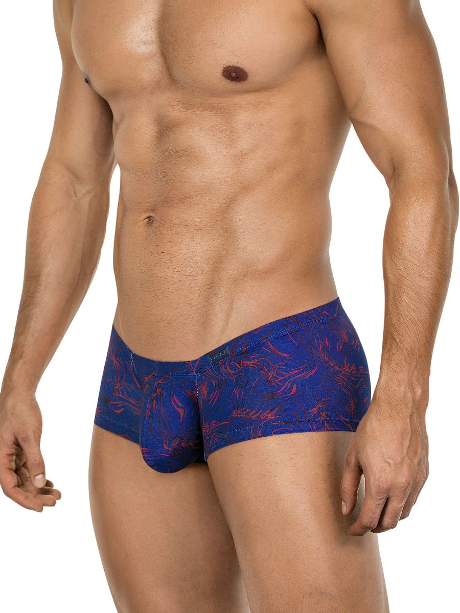 Clever Moda Helion Men's Trunk Underwear in Blue – men's trunks
