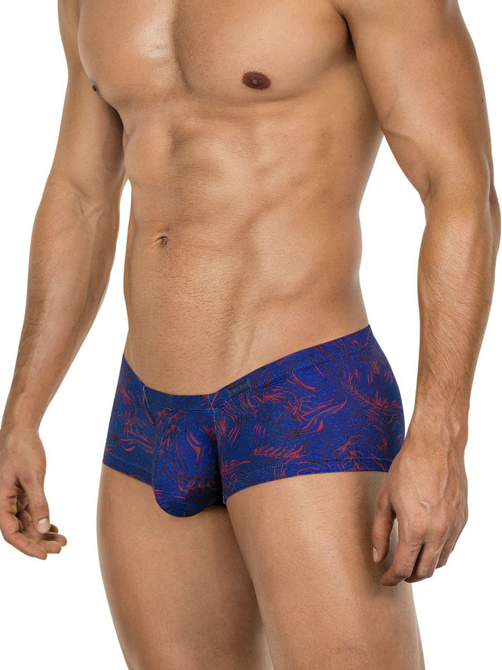 Clever Moda Helion Men's Trunk Underwear in Blue – men's trunks